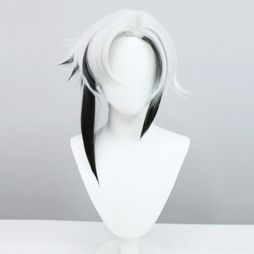 Genshin Impact Arlecchino Cosplay Wig Short