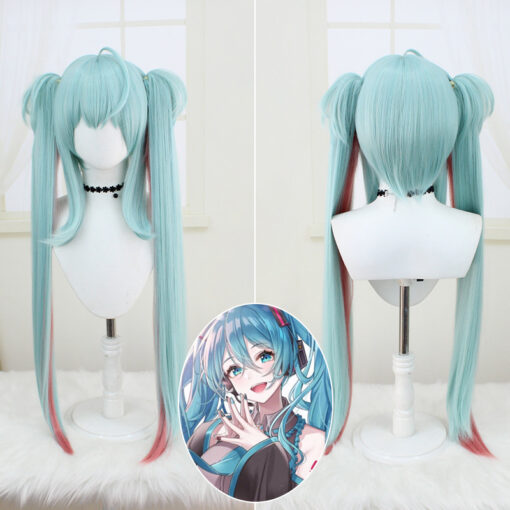 Hatsune Miku × Rascal the Raccoon Cosplay Wig