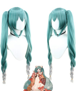 Hatsune Miku Snow Miku Cosplay Wig