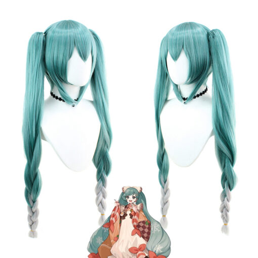 Hatsune Miku Snow Miku Cosplay Wig