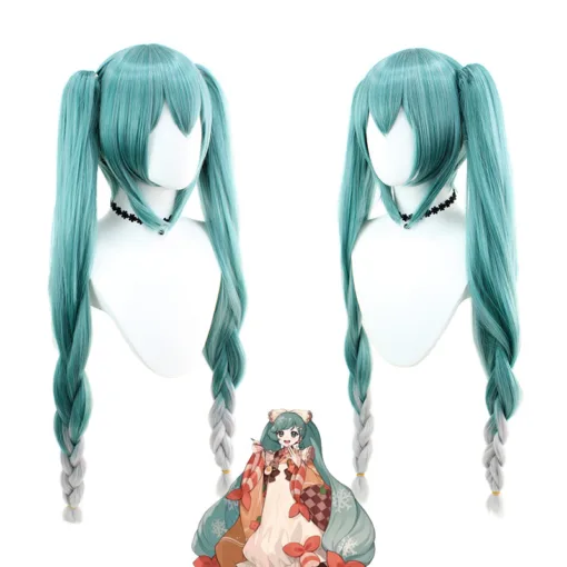 Hatsune Miku Snow Miku Cosplay Wig