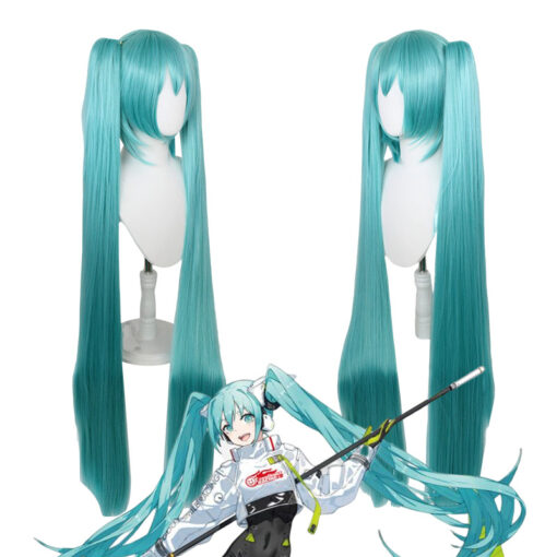 Hatsune Miku Racing Miku Cosplay Wig