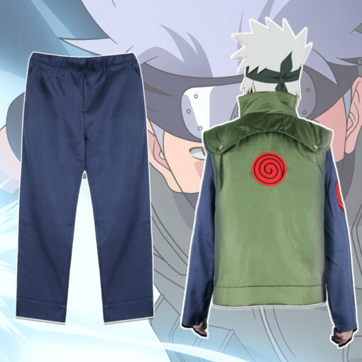 Naruto Kakashi Hatake Cosplay Costume