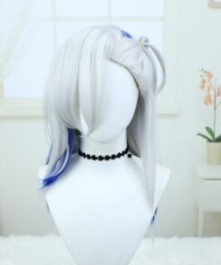 Genshin Impact Neuvillette Cosplay Wig