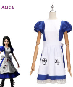 Alice: Madness Returns Maid Outfit Dress Cosplay Costume