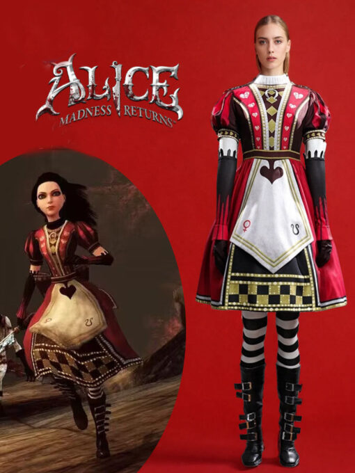 Alice: Madness Returns Alice Dress Cosplay Costume