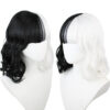 Cruella Black and White Cruella Deville ​Cosplay Wig