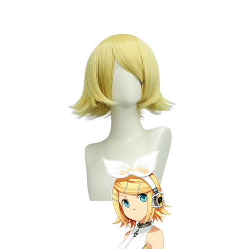 Hatsune Miku Kagamine Rin Cosplay Wig