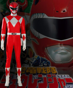 Power Rangers Red Ranger Cosplay Costume