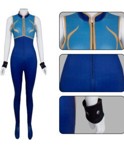 Street Fighter Chun Li Bodysuit Cosplay Costume