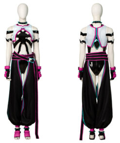 Street Fighter Han Juri Cosplay Costume