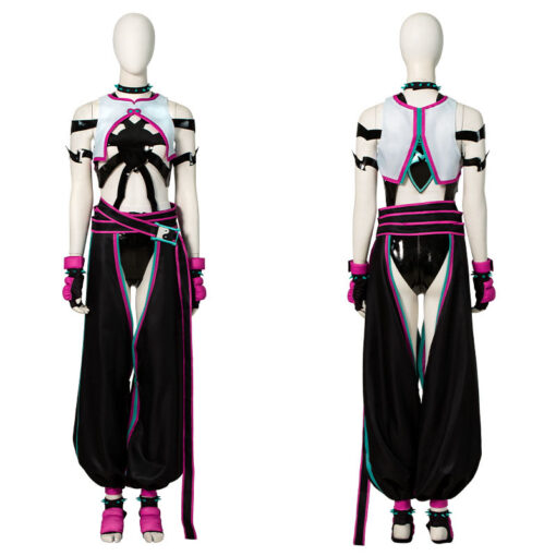 Street Fighter Han Juri Cosplay Costume