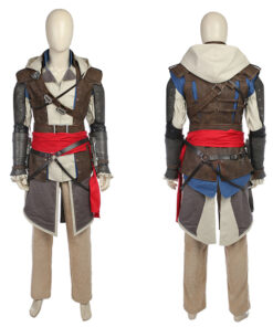 Assassins Creed Edward James Kenway Cosplay Costume