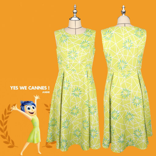 Inside Out Joy Dress Cosplay Costume