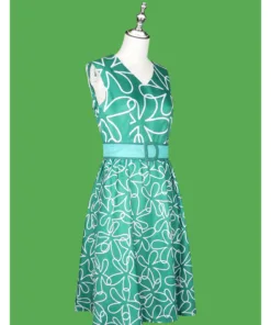 Inside Out Disgust Dress Cosplay Costume