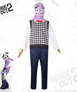 Inside Out Fear Cosplay Costume