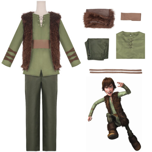 How to Train Your Dragon Hiccup Cosplay Costume