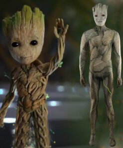 uardians of the Galaxy Groot Bodysuit Cosplay Costume