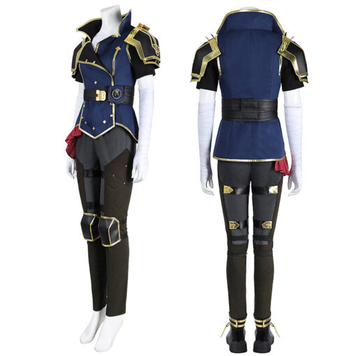 League of Legends The Piltover Enforcer Vi Cosplay Costume