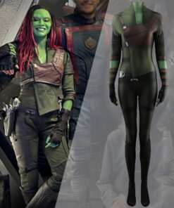 Guardians of the Galaxy Gamora Bodysuit Cosplay Costume