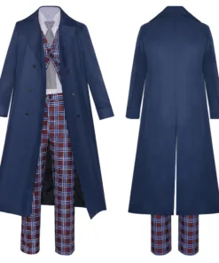 Doctor Who Twelfth Doctor Peter Capaldi Blue Cosplay Costume