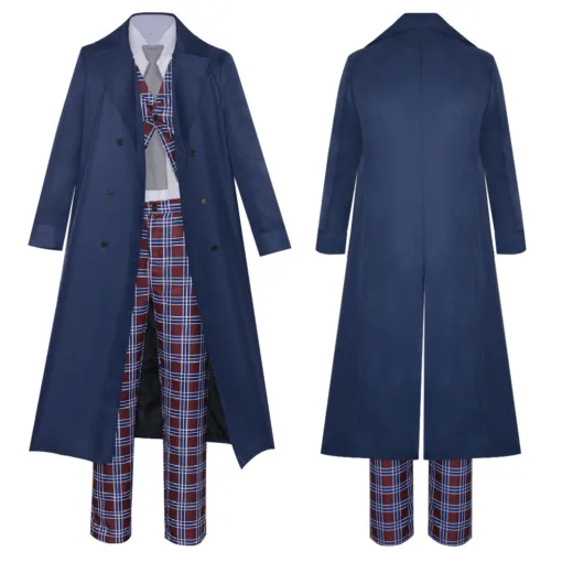Doctor Who Twelfth Doctor Peter Capaldi Blue Cosplay Costume