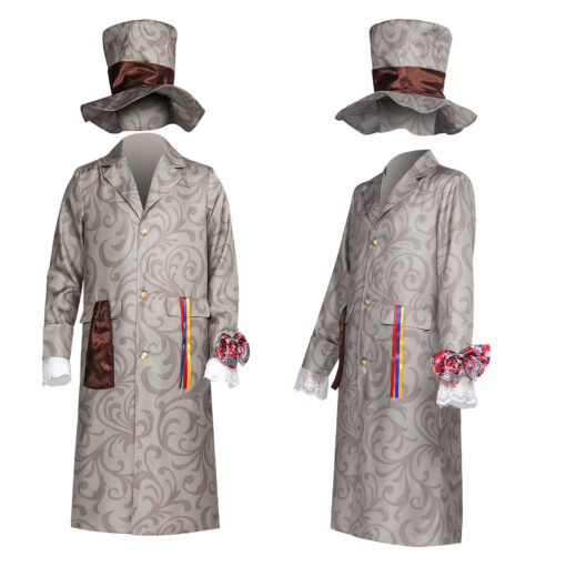 Charlie and the Chocolate Factory Willy Wonka Cosplay Costume