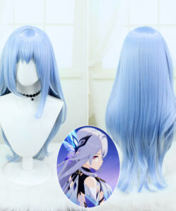 Genshin Impact Skirk Cosplay Wig