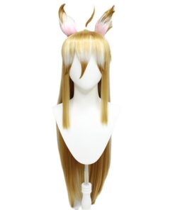 Genshin Impact Ms Hina Gorou Cosplay Wig