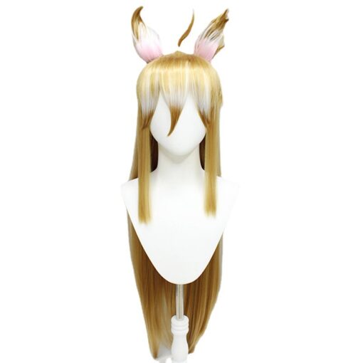 Genshin Impact Ms Hina Gorou Cosplay Wig