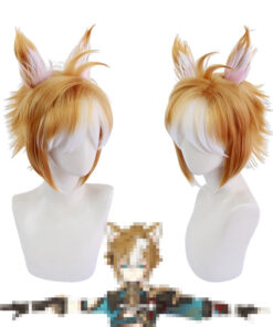 Genshin Impact Gorou Cosplay Wig