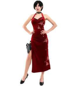 Resident Evil Ada Wong Cheongsam Cosplay Costume