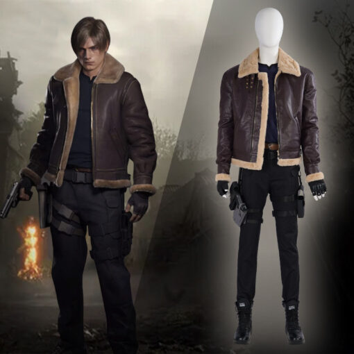 Resident Evil Leon Scott Kennedy Cosplay Costume