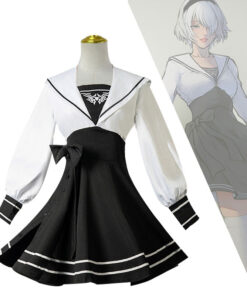 Nier Automata YoRHa No. 2 Type B Sailor Suit Cosplay Costume