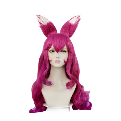 League of Legends LOL Ahri Cosplay Wig