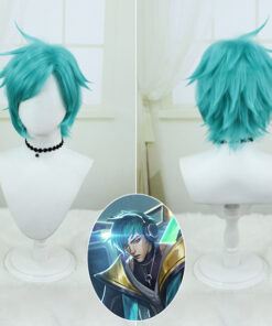 League of Legends LOL Aphelios Cosplay Wig