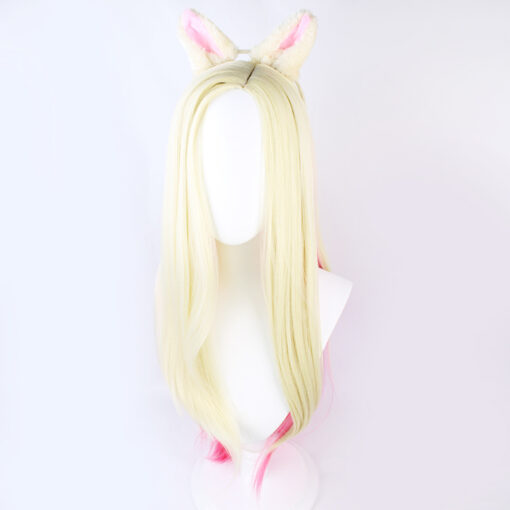 League of Legends LOL KDA Ahri Cosplay Wig