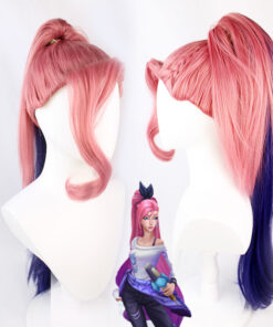 League of Legends LOL Seraphine Cosplay Wig