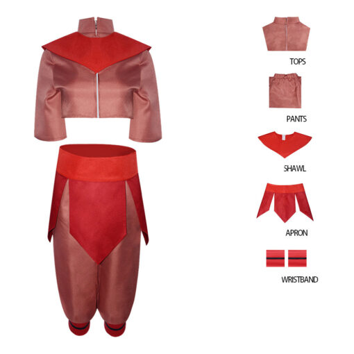 Avatar The Last Airbender Ty Lee Cosplay Costume