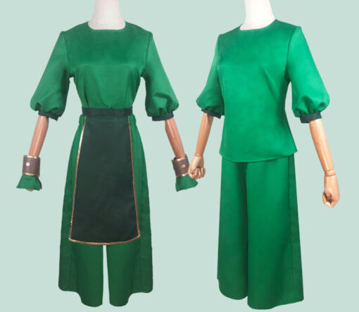 Avatar The Last Airbender Toph Beifong Cosplay Costume