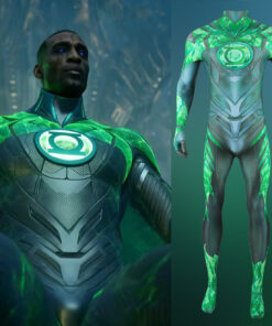 Justice League Green Lantern Jumpsuit Cosplay Costume