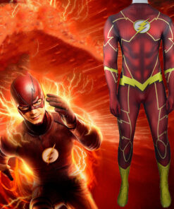 Justice League The Flash Cosplay Costume