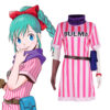 Dragon Ball Bulma Cosplay Costume