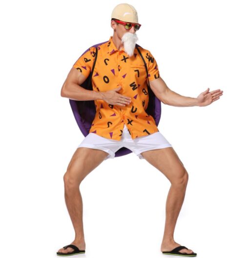 Dragon Ball Master Roshi Kame-Sen'nin Cosplay Costume