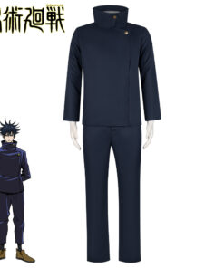 Jujutsu Kaisen Fushiguro Megumi Dark Blue Cosplay Costume