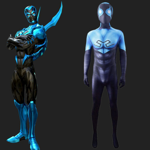 Blue Beetle Jaime Reyes Bodysuit Cosplay Costume