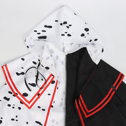 Cruella Cruella De Vil Shawl Cosplay Costume