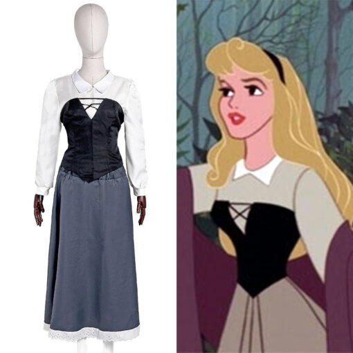 Sleeping Beauty Princess Aurora Cosplay Costume