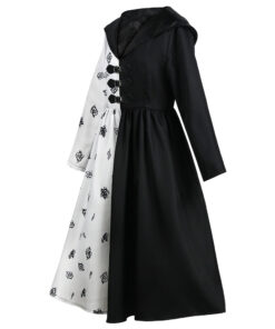 Cruella Cruella De Vil Dress Cosplay Costume