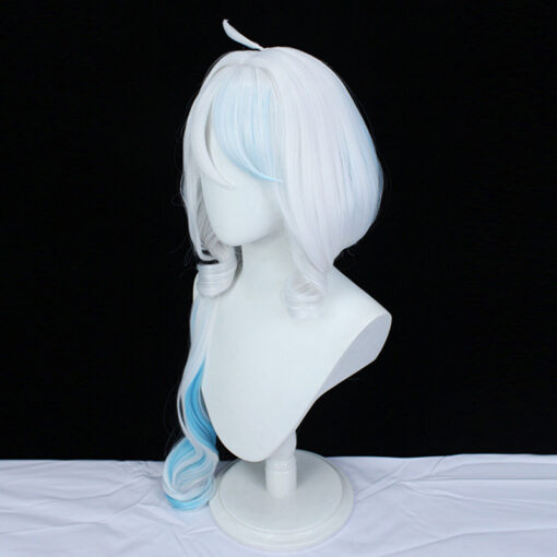 Genshin Impact Focalors Cosplay Wig Long